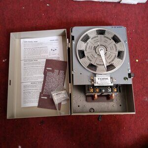 Tork W300 Seven Day Calendar Dial Time Switch